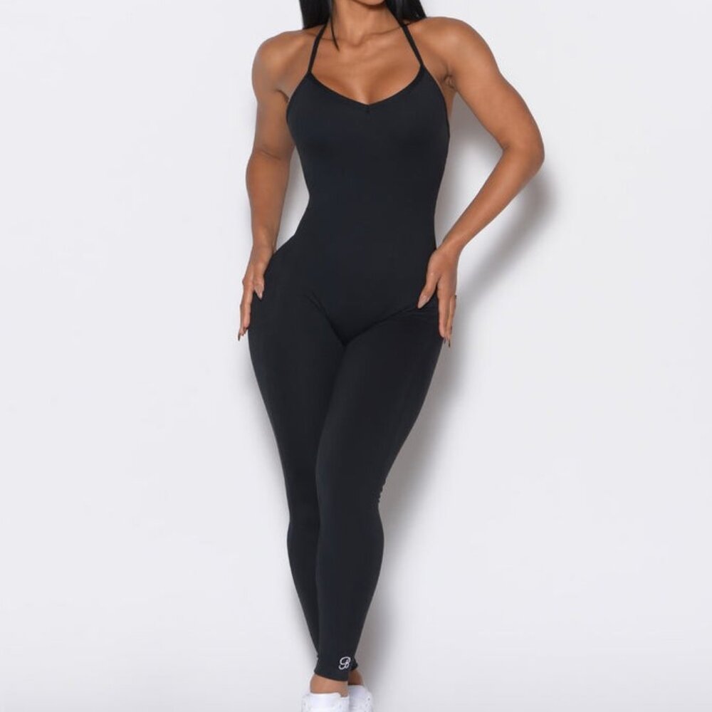BOMBSHELL SPORTSWEAR RARE SCULPT BODYSUITS Black or Truffle M Sold Out